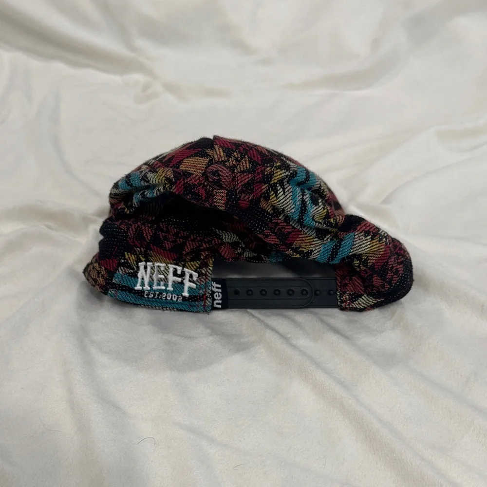 Neff Multicolor Pattern Snapback Hat - Men